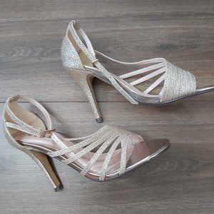 TAXI Women's Sparkling Glitter Heels
